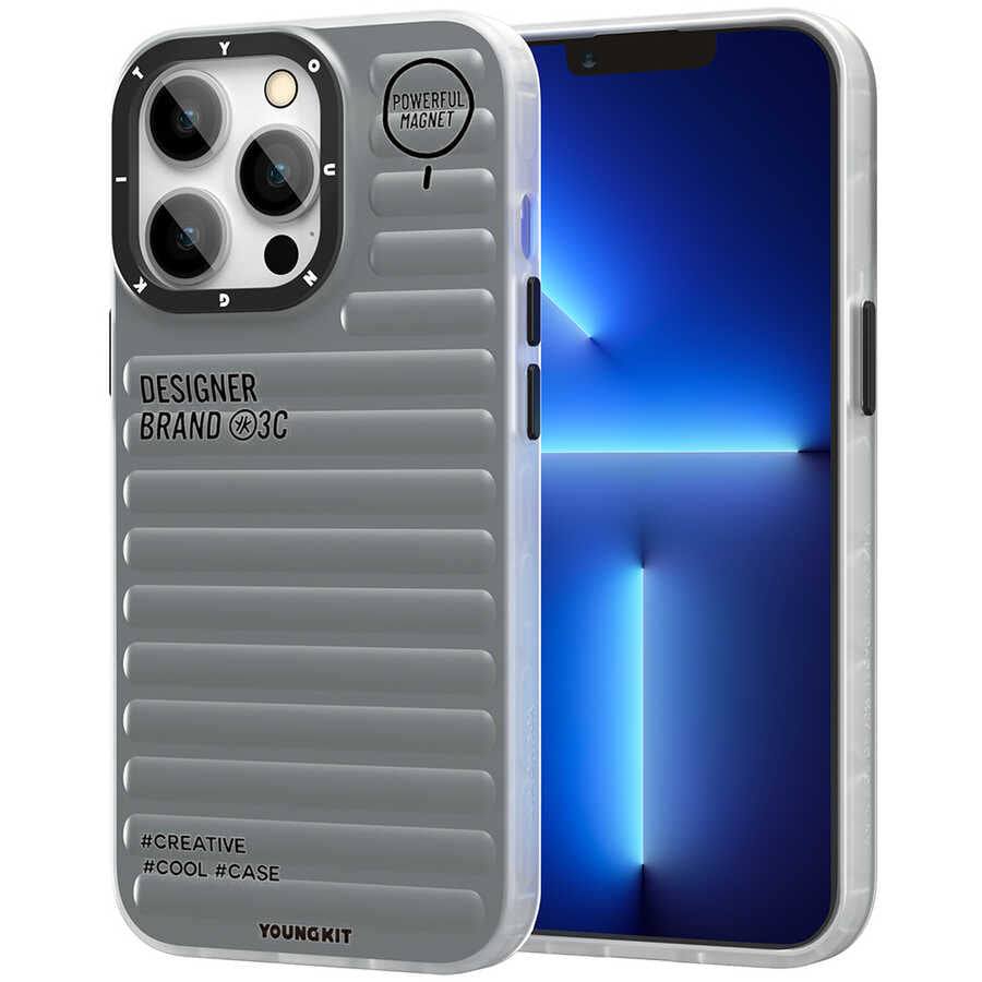 YoungKit Plain Coloured Serisi iPhone 13 Pro Telefon Kılıfı - 1 YoungKit Plain Coloured Serisi iPhone 13 Pro Telefon Kılıfı - 1